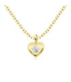 Heart Silver Necklaces SPE-5741